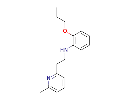 <i>N</i>-[2-(6-methyl-[2]pyridyl)-ethyl]-2-propoxy-aniline