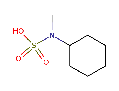 Molecular Structure of 93472-57-2 (Sulfamic acid, cyclohexylmethyl-)