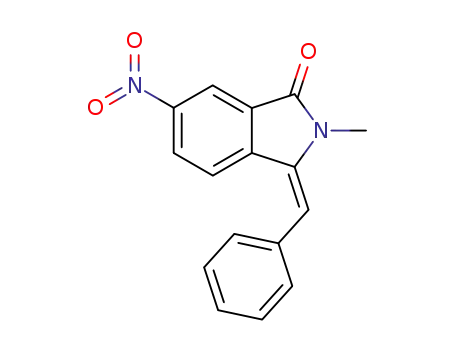 3-benzylidene-2-methyl-6-nitro-isoindolin-1-one