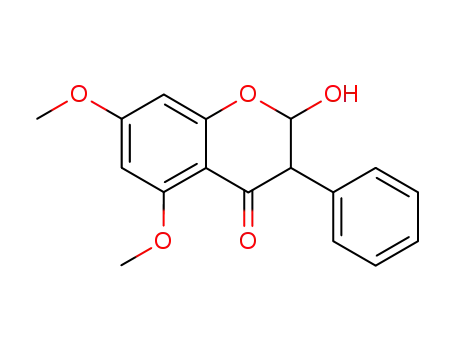 2-hydroxy-5,7-dimethoxy-3-phenyl-chroman-4-one