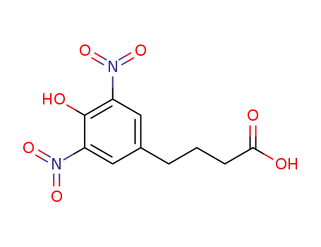 4-(4-hydroxy-3,5-dinitro-phenyl)-butyric acid