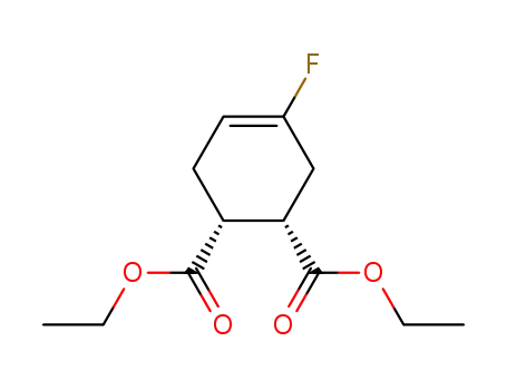 (+/-)-<i>cis</i>-4-fluoro-cyclohex-4-ene-1,2-dicarboxylic acid diethyl ester