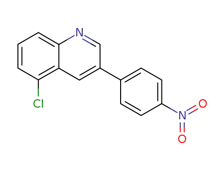 5-chloro-3-(4-nitro-phenyl)-quinoline