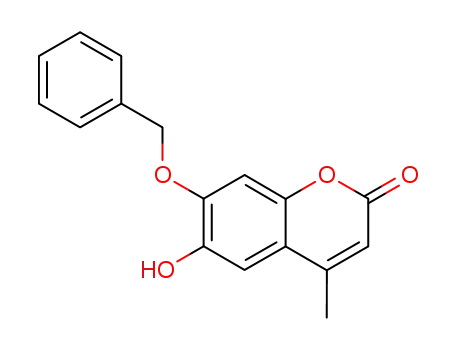7-benzyloxy-6-hydroxy-4-methyl-coumarin
