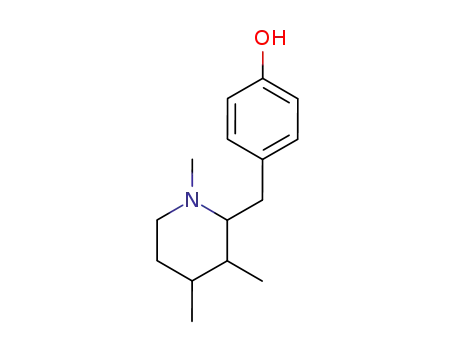 4-(1,3,4-Trimethyl-[2]piperidylmethyl)-phenol