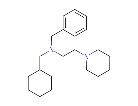 benzyl-cyclohexylmethyl-(2-piperidino-ethyl)-amine