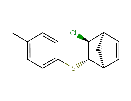 (+/-)-(3<i>endo</i>-chloro-norborn-5-ene-2<i>exo</i>-yl)-<i>p</i>-tolyl sulfide