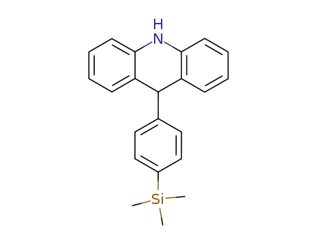 [4-(9,10-dihydro-acridin-9-yl)-phenyl]-trimethyl-silane