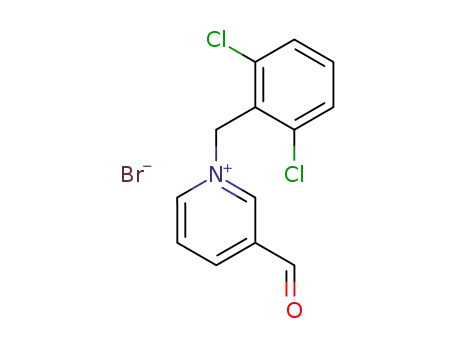 1-(2,6-dichloro-benzyl)-3-formyl-pyridinium; bromide