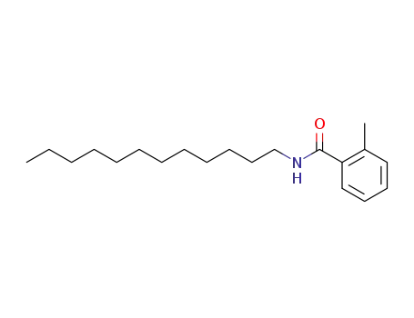 Molecular Structure of 121106-37-4 (2-methyl-benzoic acid dodecylamide)