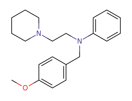 <i>N</i>-(4-methoxy-benzyl)-<i>N</i>-(2-piperidino-ethyl)-aniline