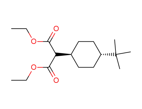 Propanedioic acid, [4-(1,1-dimethylethyl)cyclohexyl]-, diethyl ester,
trans-
