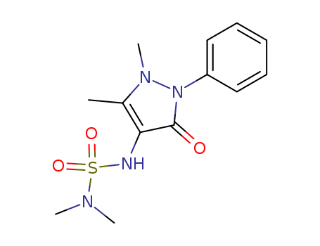 4-(dimethylsulfamoylamino)-1,5-dimethyl-3-oxo-2-phenyl-pyrazole cas  5433-61-4