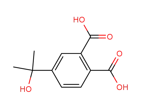 4-(α-hydroxy-isopropyl)-phthalic acid