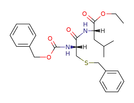 <i>N</i>-(<i>S</i>-benzyl-<i>N</i>-benzyloxycarbonyl-L-cysteinyl)-L-leucine ethyl ester