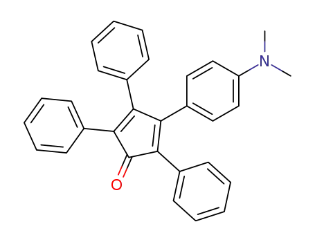 2,4-Cyclopentadien-1-one, 3-[4-(dimethylamino)phenyl]-2,4,5-triphenyl-