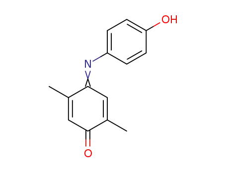 2,5-Cyclohexadien-1-one, 4-[(4-hydroxyphenyl)imino]-2,5-dimethyl-