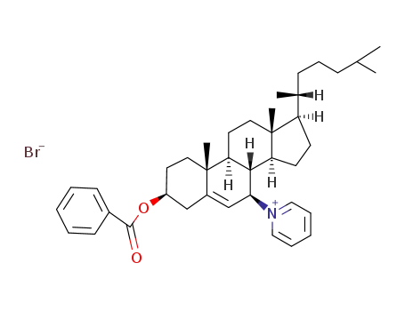 1-(3β-benzoyloxy-cholest-5-en-7β-yl)-pyridinium; bromide