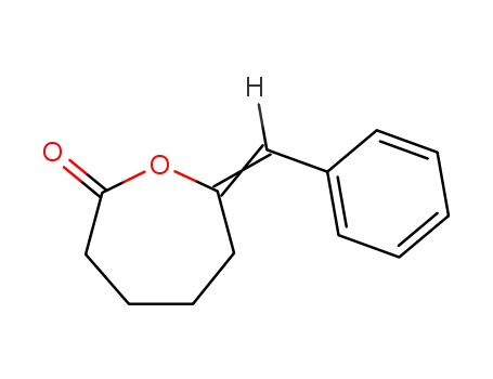 Molecular Structure of 100797-43-1 (7-((Ξ)-benzyliden)-oxepan-2-one)