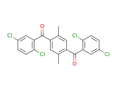 1,4-bis-(2,5-dichloro-benzoyl)-2,5-dimethyl-benzene