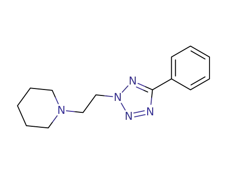 5-phenyl-2-(2-piperidino-ethyl)-2<i>H</i>-tetrazole