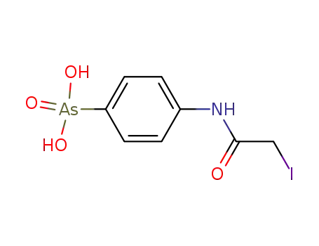 [4-(2-iodo-acetylamino)-phenyl]-arsonic acid