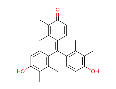 4-(4,4'-dihydroxy-2,3,2',3'-tetramethyl-benzhydrylidene)-2,3-dimethyl-cyclohexa-2,5-dienone