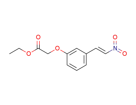 Acetic acid,2-[3-(2-nitroethenyl)phenoxy]-, ethyl ester