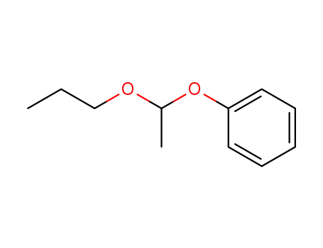 Molecular Structure of 104036-95-5 (acetaldehyde-(phenyl-propyl-acetal))