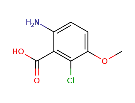 Benzoic acid, 6-amino-2-chloro-3-methoxy-