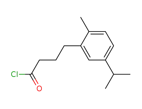 4-(5-isopropyl-2-methyl-phenyl)-butyryl chloride