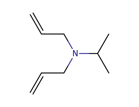 Molecular Structure of 10542-47-9 (2-Propen-1-amine, N-(1-methylethyl)-N-2-propenyl-)