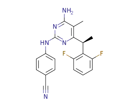 C<sub>20</sub>H<sub>17</sub>F<sub>2</sub>N<sub>5</sub>