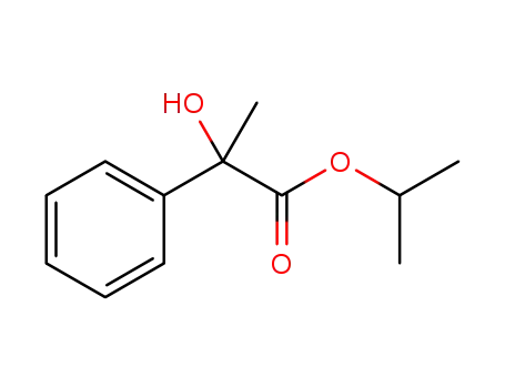 Benzeneacetic acid, a-hydroxy-a-methyl-, 1-methylethyl ester