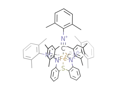 [(N,N'-dimesityl-2,2'-diamidophenyl sulfide-2H)Fe(2,6-dimethylphenyl isocyanide)3]