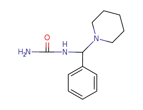 Urea, (phenyl-1-piperidinylmethyl)-