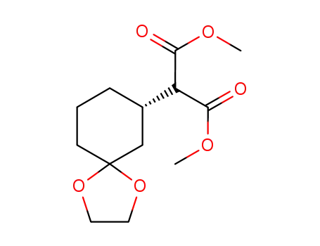 dimethyl (S)-2-(1,4-dioxaspiro[4.5]decan-7-yl)malonate