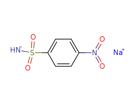 Molecular Structure of 91512-14-0 (Benzenesulfonamide, 4-nitro-, disodium salt)