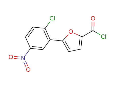5-(2-클로로-5-니트로페닐)푸란-2-카르보닐 클로라이드
