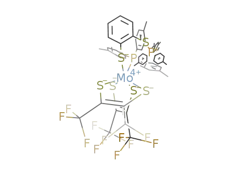 Mo(tfd)2(S<sub>2</sub>C<sub>6</sub>H<sub>4</sub>P(C<sub>6</sub>H<sub>4</sub>CH<sub>3</sub>)3)(tri-p-tolylphosphine)