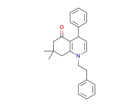 7,8-dihydro-7,7-dimethyl-1-phenethyl-4-phenylquinolin-5(1H,4H,6H)-one