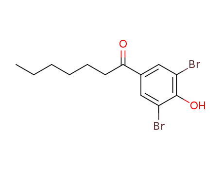 1-(3,5-dibromo-4-hydroxy-phenyl)-heptan-1-one