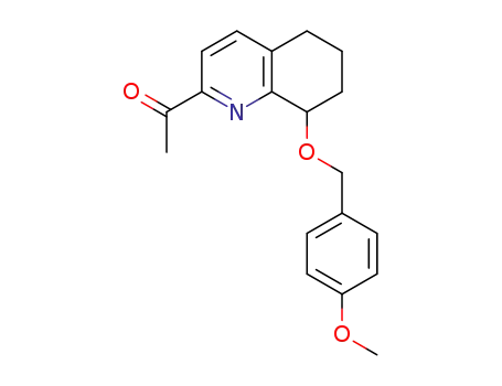 1-[8-(4-methoxybenzyloxy)-5,6,7,8-tetrahydroquinolin-2-yl]ethanone