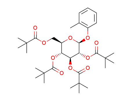 2-methylphenyl 2,3,4,6-tetra-O-pivaloyl-β-D-glucopyranoside