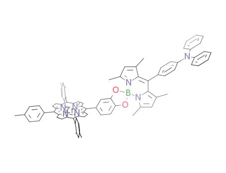 C<sub>78</sub>H<sub>60</sub>BN<sub>7</sub>O<sub>2</sub>Zn