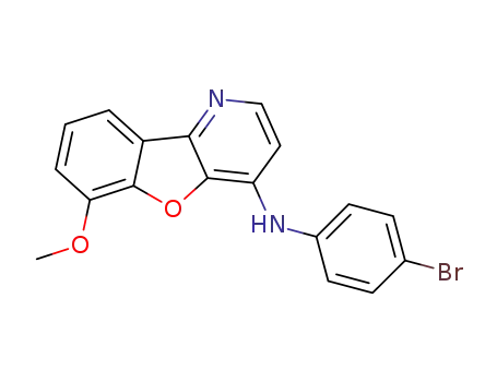6-methoxy-4-(N-4-bromophenylamino)benzo[b]furo[3,2-b]pyridine