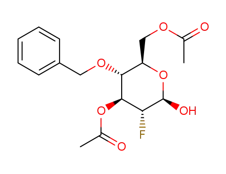 3,6-di-O-acetyl-4-O-benzyl-2-deoxy-2-fluoro-β-D-glucopyranose