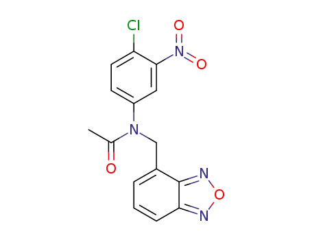 Molecular Structure of 1454663-41-2 (C<sub>15</sub>H<sub>11</sub>ClN<sub>4</sub>O<sub>4</sub>)