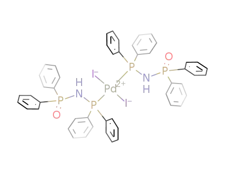 trans-[PdI<sub>2</sub>(Ph<sub>2</sub>PNHP(O)Ph<sub>2</sub>-P)2]