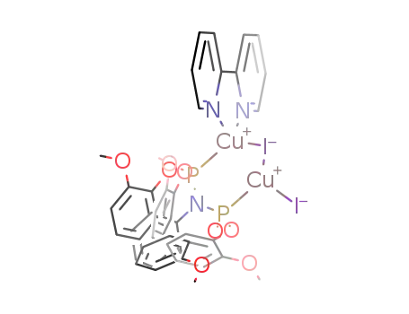 Cu2(μ2-I)I(2,2'-bipyridine)(PhN(P(OC6H4OMe-o)2)2)